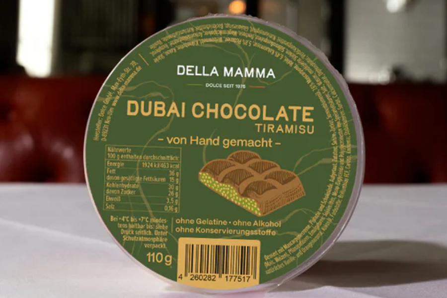Dubai Chocolate Tiramisu 